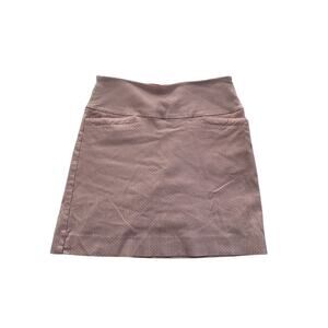 S.C & CO WOMEN'S Small Coral White COMFORT STRETCH TUMMY CONTROL SKORT #5172